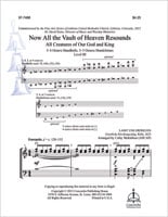 Now All the Vault of Heaven Resounds Handbell sheet music cover